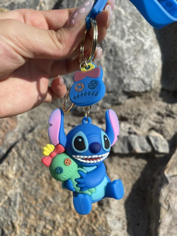 Happy Stitch Keychain