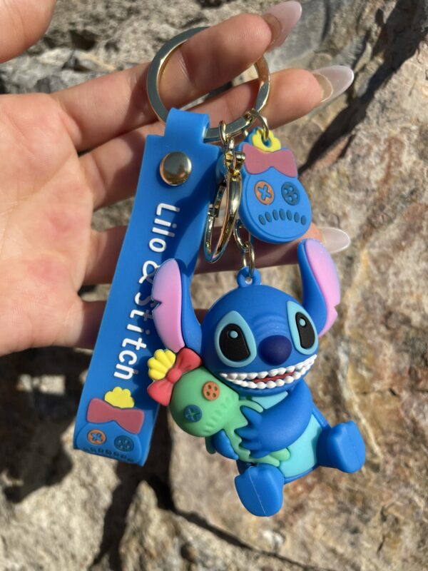 Happy Stitch Keychain - Image 2